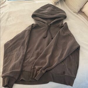 Brown Hooded Sweatshirt